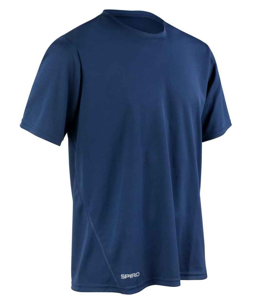 Spiro Quick Dry Performance T-Shirt | Navy