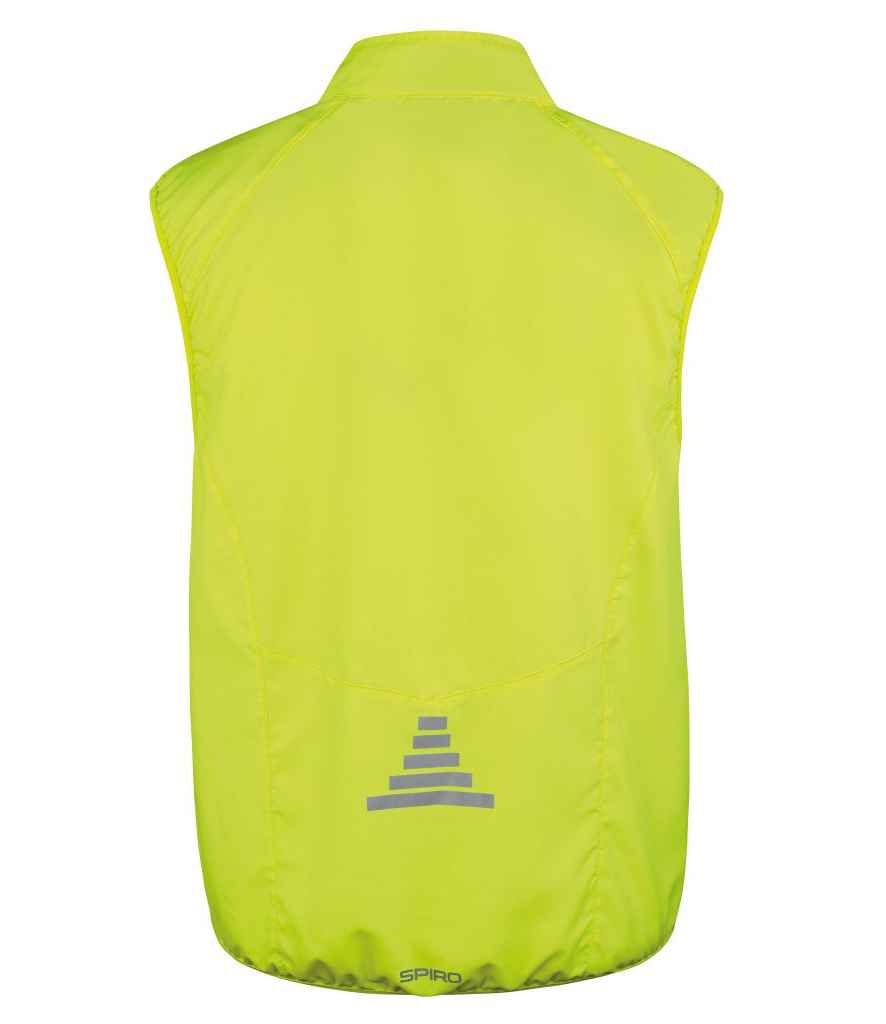 Spiro Bikewear Crosslite Gilet | Neon Lime