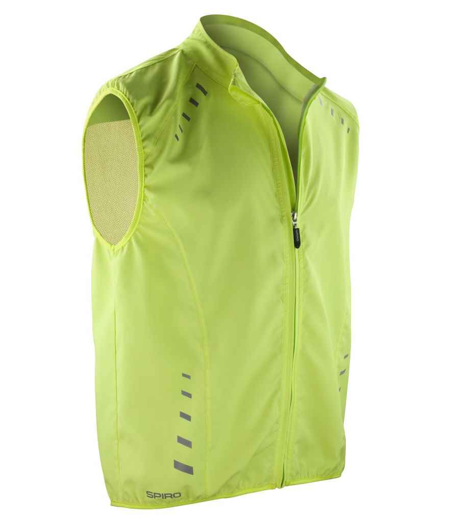 Spiro Bikewear Crosslite Gilet | Neon Lime