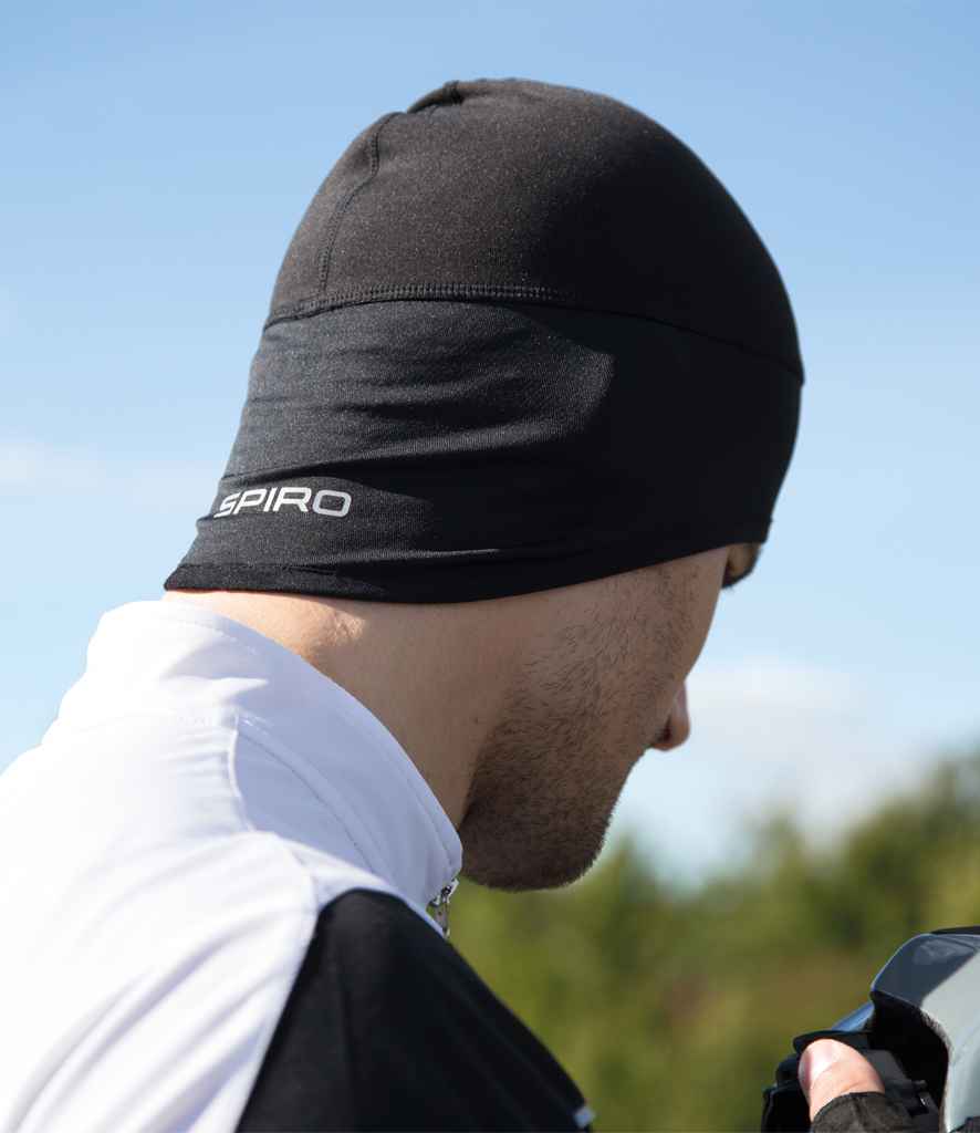 Spiro Bikewear Skull Cap Beanie | Black