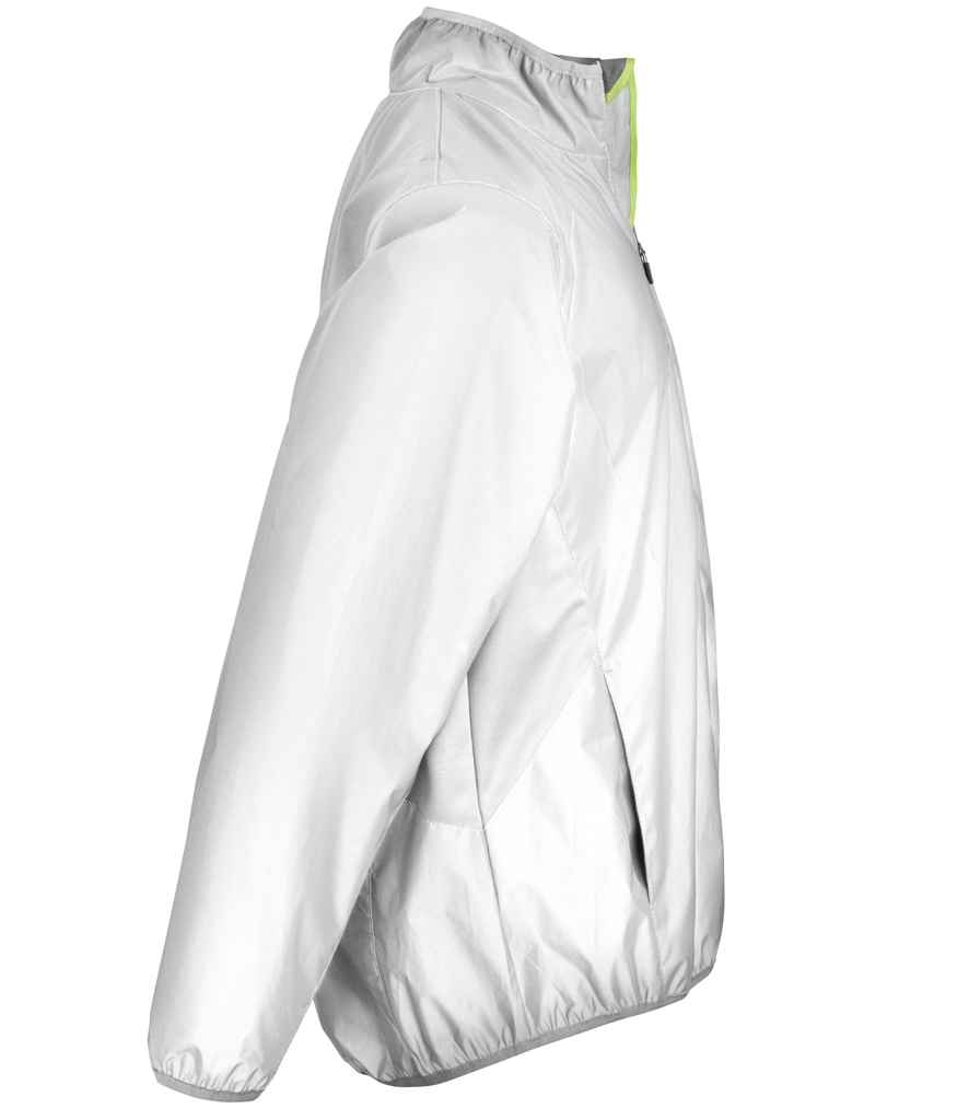 Spiro Luxe Reflective Hi-Vis Jacket | Neon White
