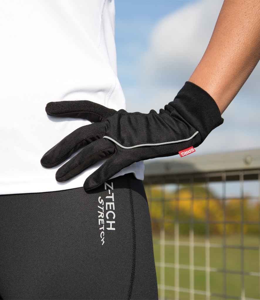 Spiro Elite Running Gloves | Black