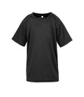 Spiro Kids Impact Performance Aircool T-Shirt | Black
