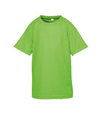 Spiro Kids Impact Performance Aircool T-Shirt | Lime Green