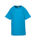Spiro Kids Impact Performance Aircool T-Shirt | Ocean Blue