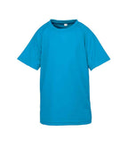 Spiro Kids Impact Performance Aircool T-Shirt | Ocean Blue