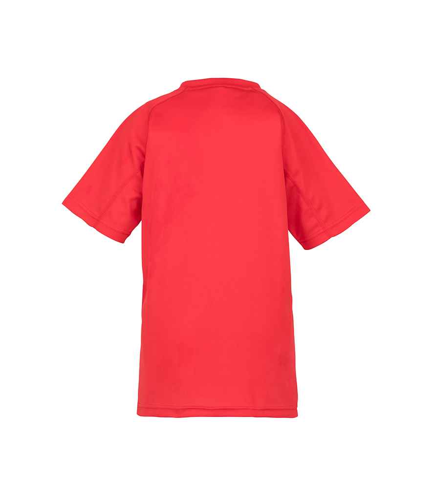 Spiro Kids Impact Performance Aircool T-Shirt | Red