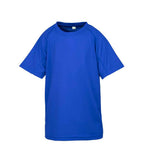 Spiro Kids Impact Performance Aircool T-Shirt | Royal Blue