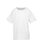 Spiro Kids Impact Performance Aircool T-Shirt | White