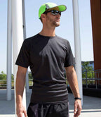 Spiro Impact Performance Aircool T-Shirt | Black