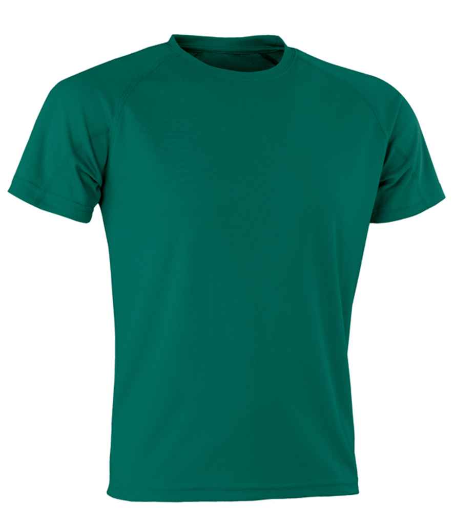 Spiro Impact Performance Aircool T-Shirt | Bottle Green