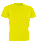 Spiro Impact Performance Aircool T-Shirt | Flo Yellow
