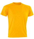 Spiro Impact Performance Aircool T-Shirt | Gold