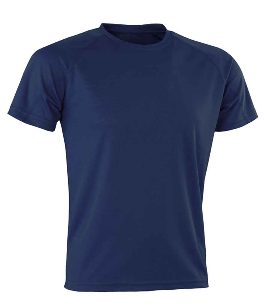 Spiro Impact Performance Aircool T-Shirt | Navy