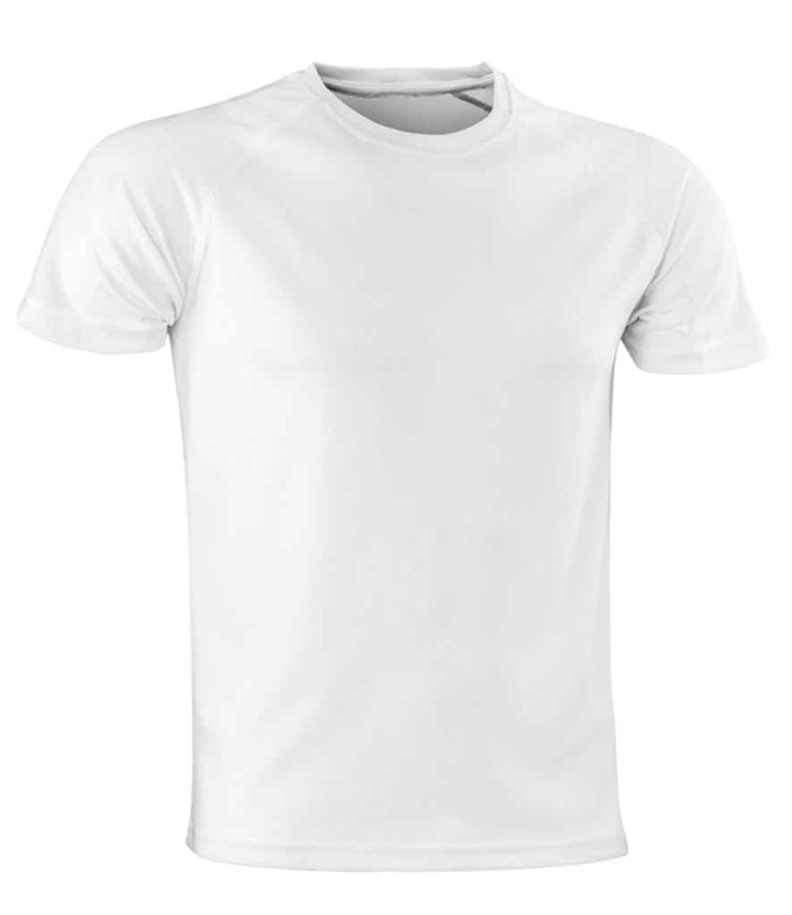 Spiro Impact Performance Aircool T-Shirt | White