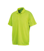 Spiro Impact Performance Aircool Polo Shirt | Flo Yellow