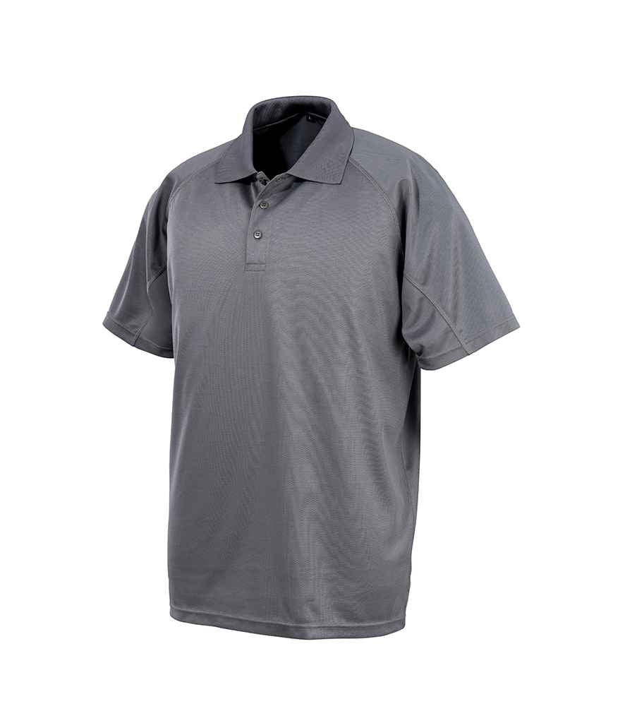 Spiro Impact Performance Aircool Polo Shirt | Grey