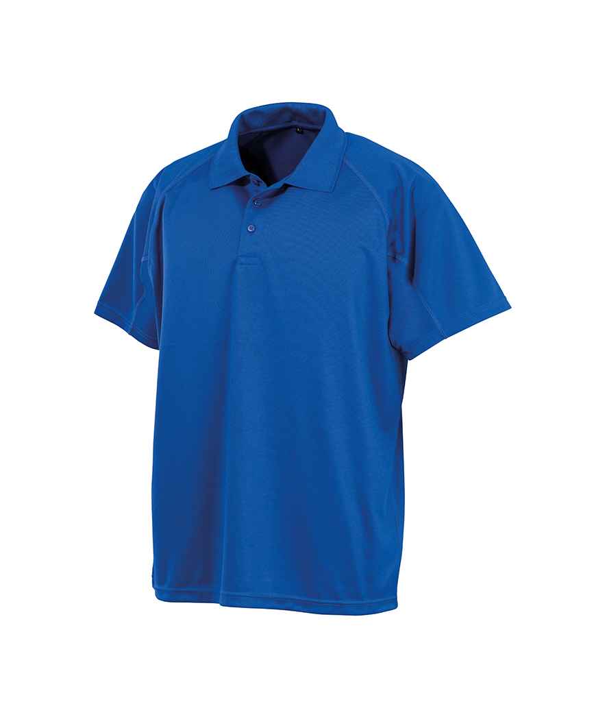 Spiro Impact Performance Aircool Polo Shirt | Royal Blue