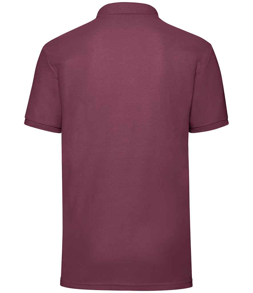 Fruit of the Loom Poly/Cotton Piqué Polo Shirt with Classic Fit and Durable Comfort