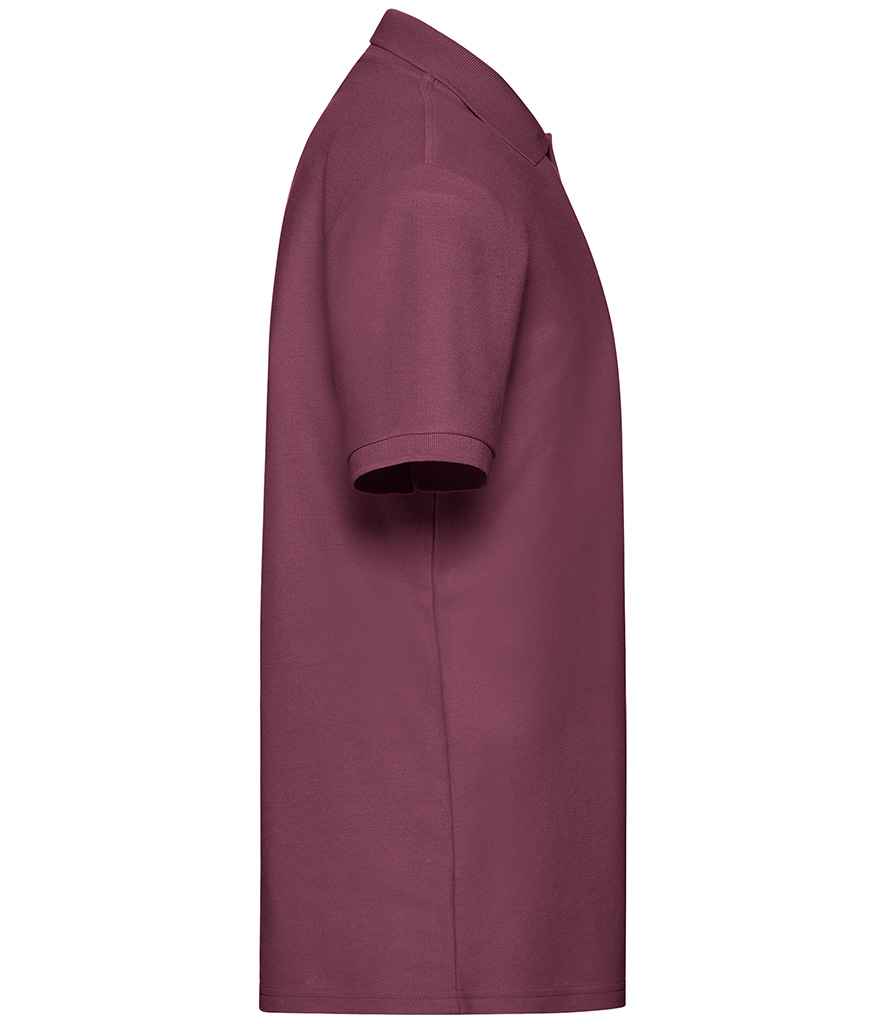 Fruit of the Loom Poly/Cotton Piqué Polo Shirt with Classic Fit and Durable Comfort