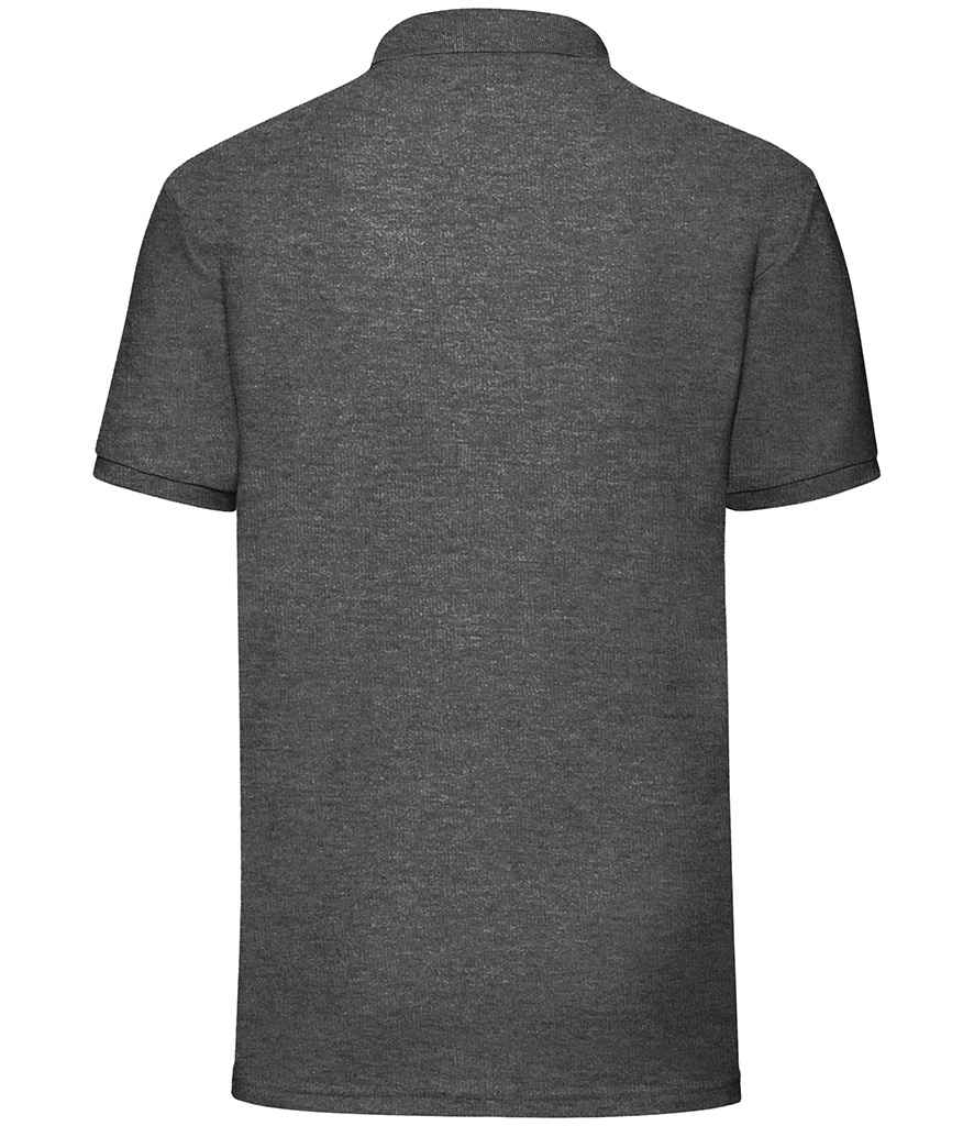 Fruit of the Loom Poly/Cotton Piqué Polo Shirt with Classic Fit and Durable Comfort