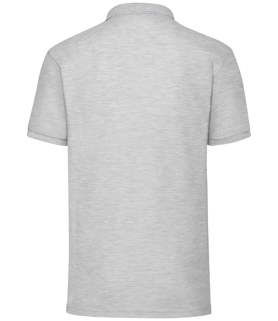 Fruit of the Loom Poly/Cotton Piqué Polo Shirt with Classic Fit and Durable Comfort