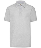 Fruit of the Loom Poly/Cotton Piqué Polo Shirt with Classic Fit and Durable Comfort
