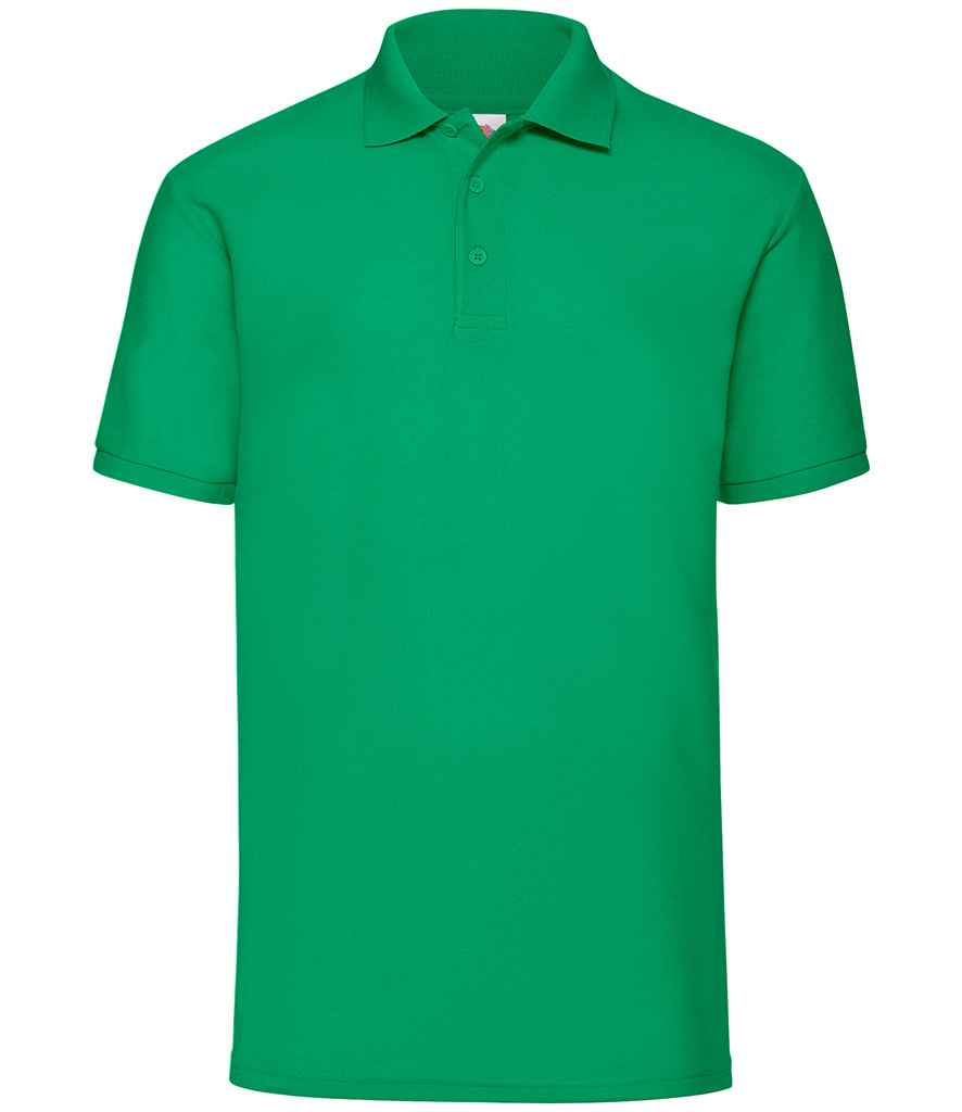 Fruit of the Loom Poly/Cotton Piqué Polo Shirt with Classic Fit and Durable Comfort