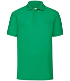 Fruit of the Loom Poly/Cotton Piqué Polo Shirt with Classic Fit and Durable Comfort