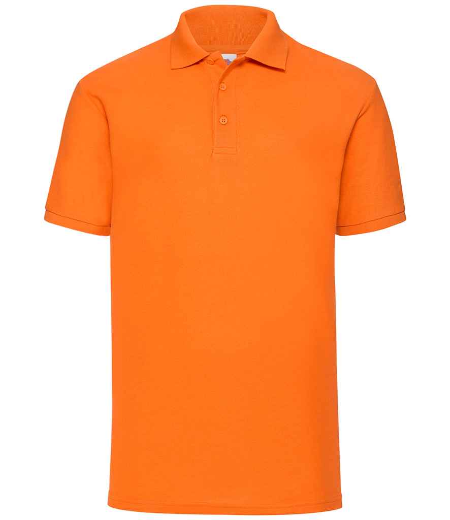 Fruit of the Loom Poly/Cotton Piqué Polo Shirt with Classic Fit and Durable Comfort
