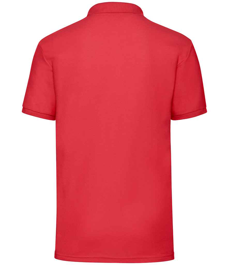 Fruit of the Loom Poly/Cotton Piqué Polo Shirt with Classic Fit and Durable Comfort