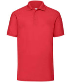 Fruit of the Loom Poly/Cotton Piqué Polo Shirt with Classic Fit and Durable Comfort