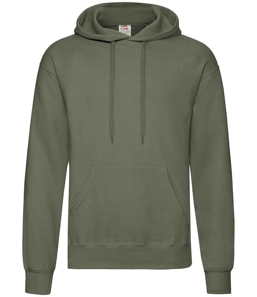 Fruit of the Loom Classic Hooded Sweatshirt with Durable Comfort and Timeless Style