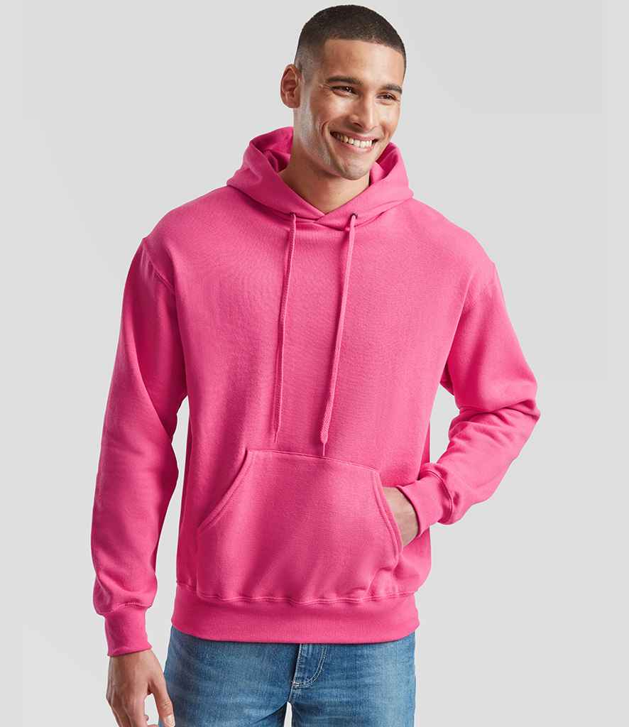 Fruit of the Loom Classic Hooded Sweatshirt with Durable Comfort and Timeless Style