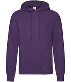Fruit of the Loom Classic Hooded Sweatshirt with Soft Fleece Fabric and Adjustable Hood