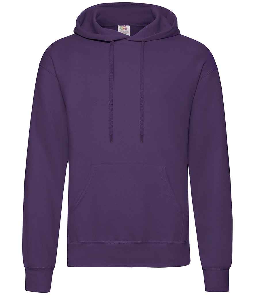Fruit of the Loom Classic Hooded Sweatshirt with Soft Fleece Fabric and Adjustable Hood