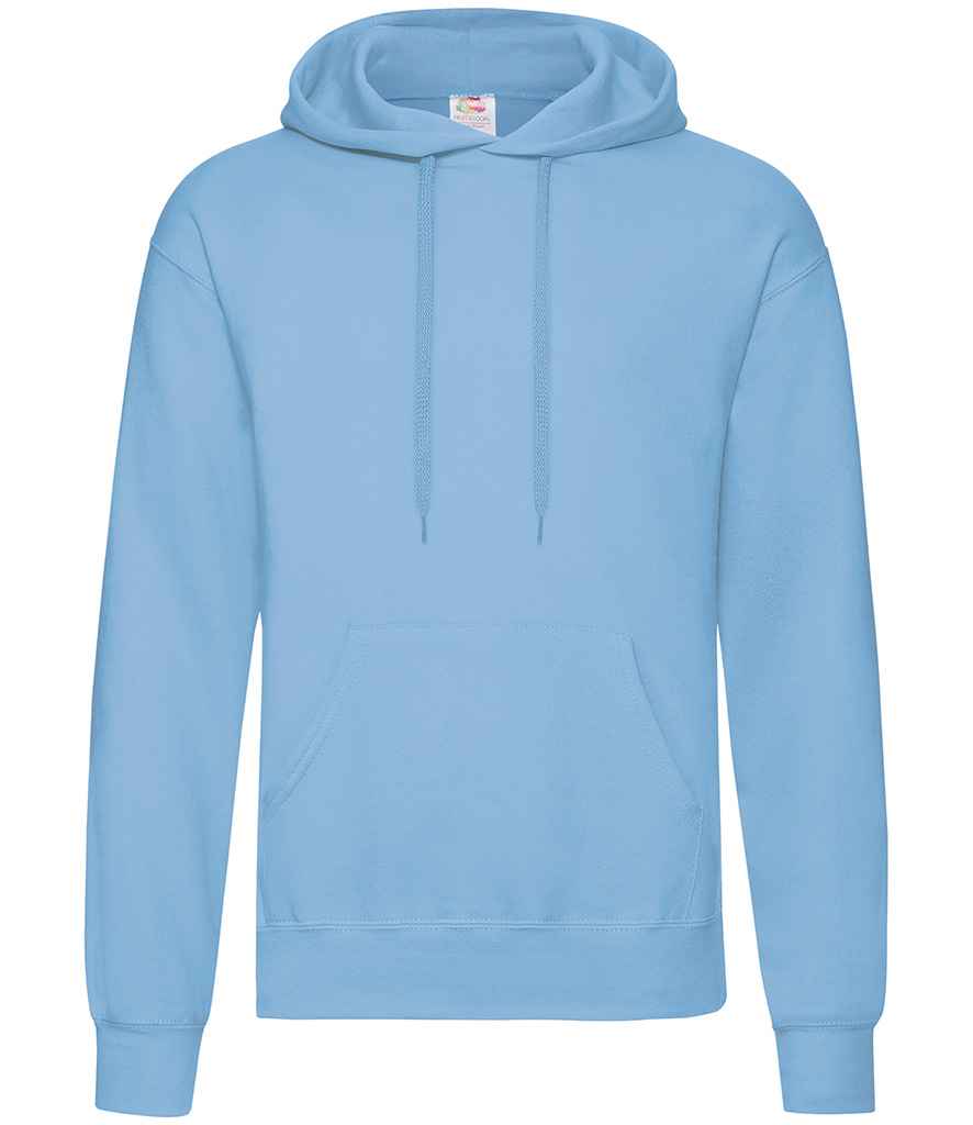 Fruit of the Loom Classic Hooded Sweatshirt with Soft Fleece Fabric and Adjustable Hood