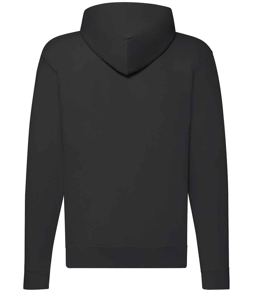 Fruit of the Loom Classic Zip Hooded Sweatshirt with Front Pockets and Adjustable Drawstring Hood