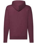 Fruit of the Loom Classic Zip Hooded Sweatshirt with Front Pockets and Adjustable Drawstring Hood