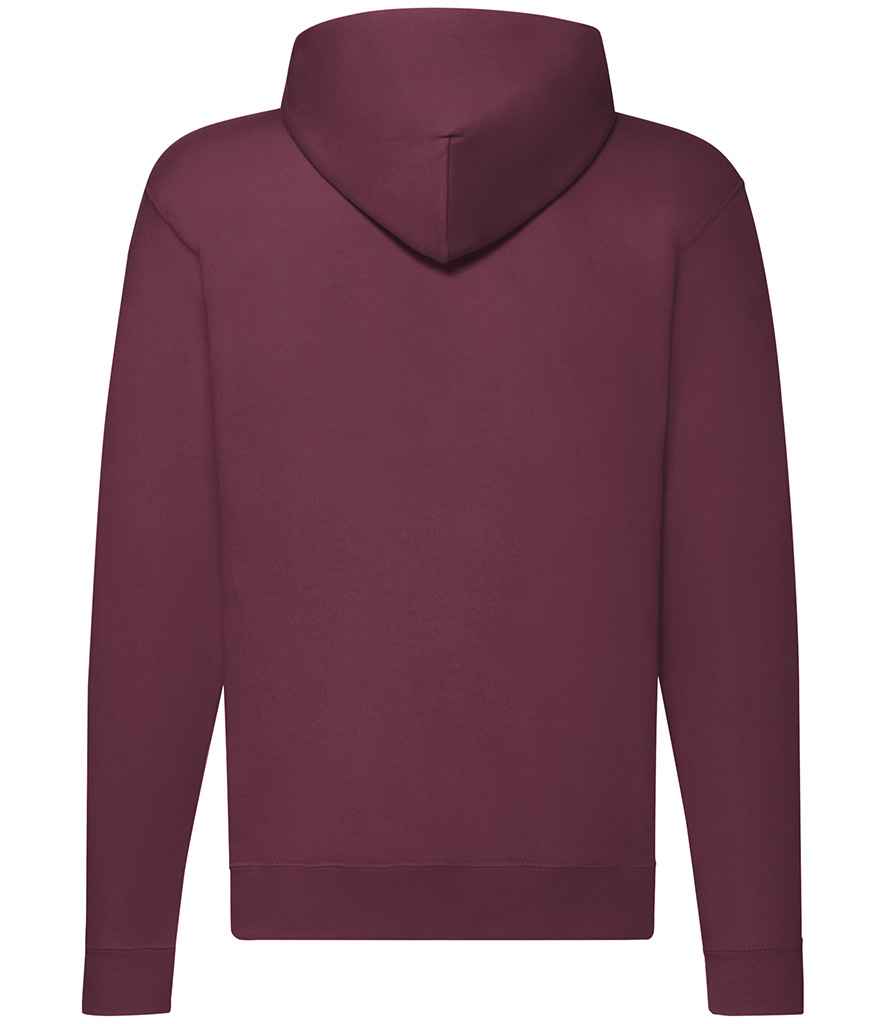 Fruit of the Loom Classic Zip Hooded Sweatshirt with Front Pockets and Adjustable Drawstring Hood