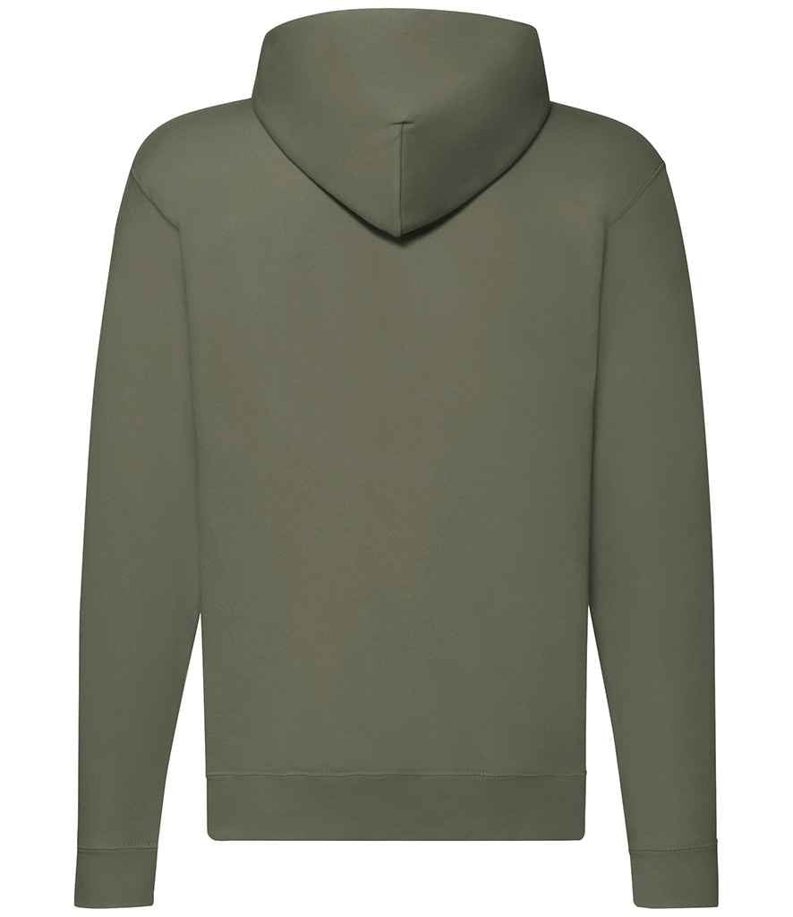 Fruit of the Loom Classic Zip Hooded Sweatshirt with Front Pockets and Adjustable Drawstring Hood