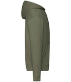 Fruit of the Loom Classic Zip Hooded Sweatshirt with Front Pockets and Adjustable Drawstring Hood