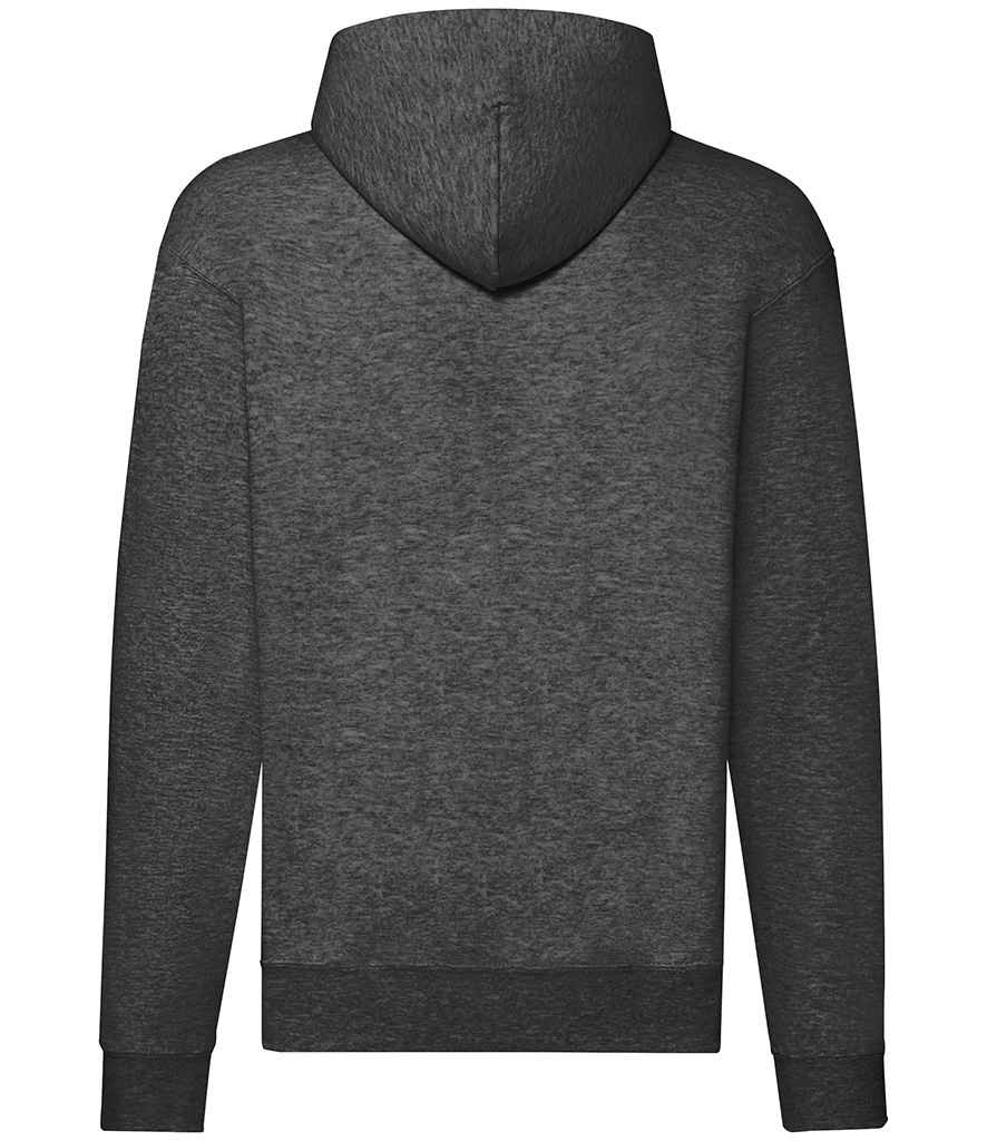 Fruit of the Loom Classic Zip Hooded Sweatshirt with Front Pockets and Adjustable Drawstring Hood