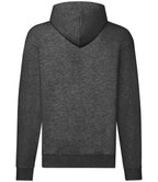 Fruit of the Loom Classic Zip Hooded Sweatshirt with Front Pockets and Adjustable Drawstring Hood