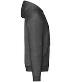 Fruit of the Loom Classic Zip Hooded Sweatshirt with Front Pockets and Adjustable Drawstring Hood