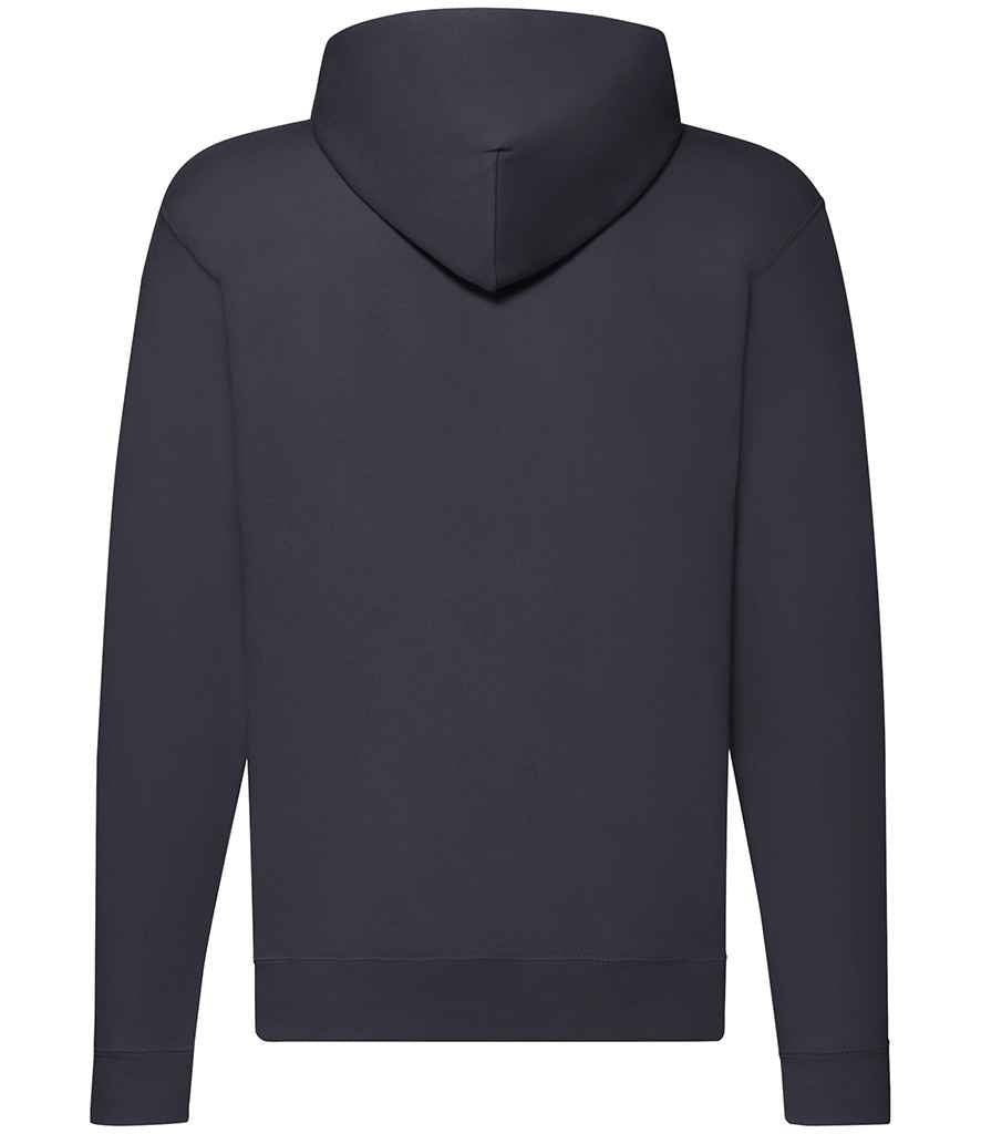 Fruit of the Loom Classic Zip Hooded Sweatshirt with Front Pockets and Adjustable Drawstring Hood
