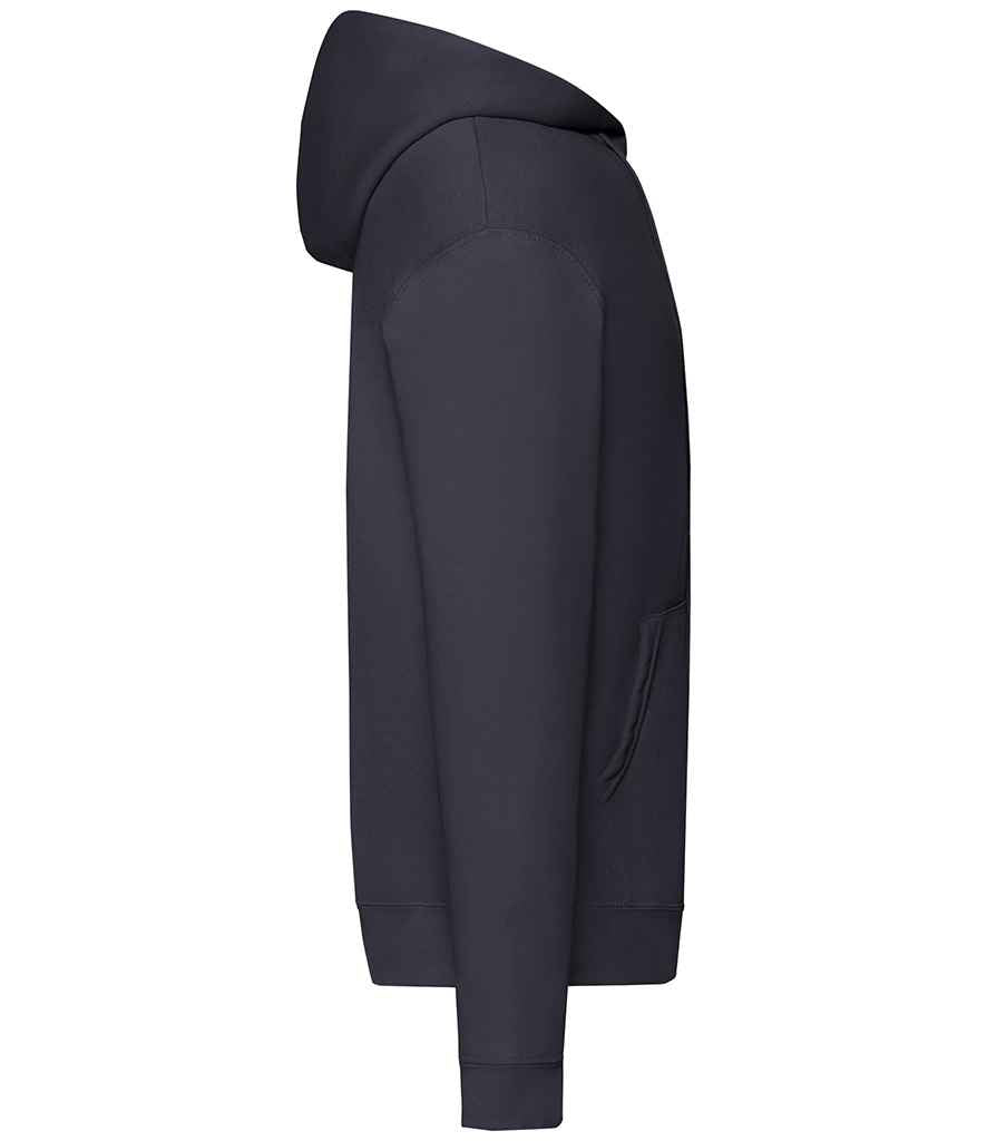 Fruit of the Loom Classic Zip Hooded Sweatshirt with Front Pockets and Adjustable Drawstring Hood