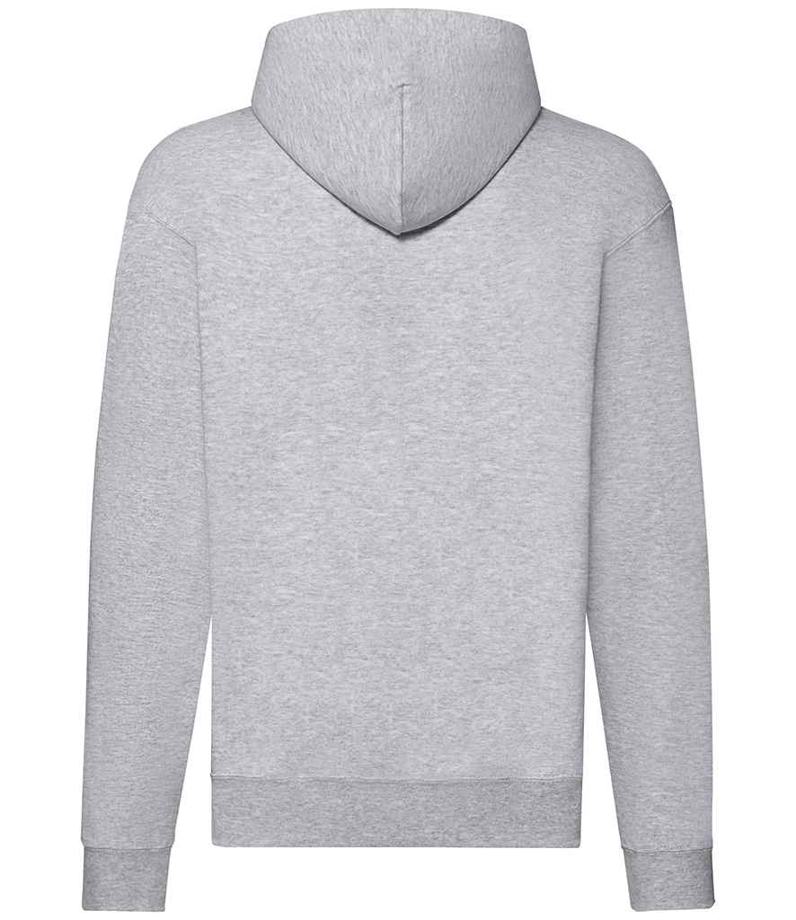 Fruit of the Loom Classic Zip Hooded Sweatshirt with Front Pockets and Adjustable Drawstring Hood