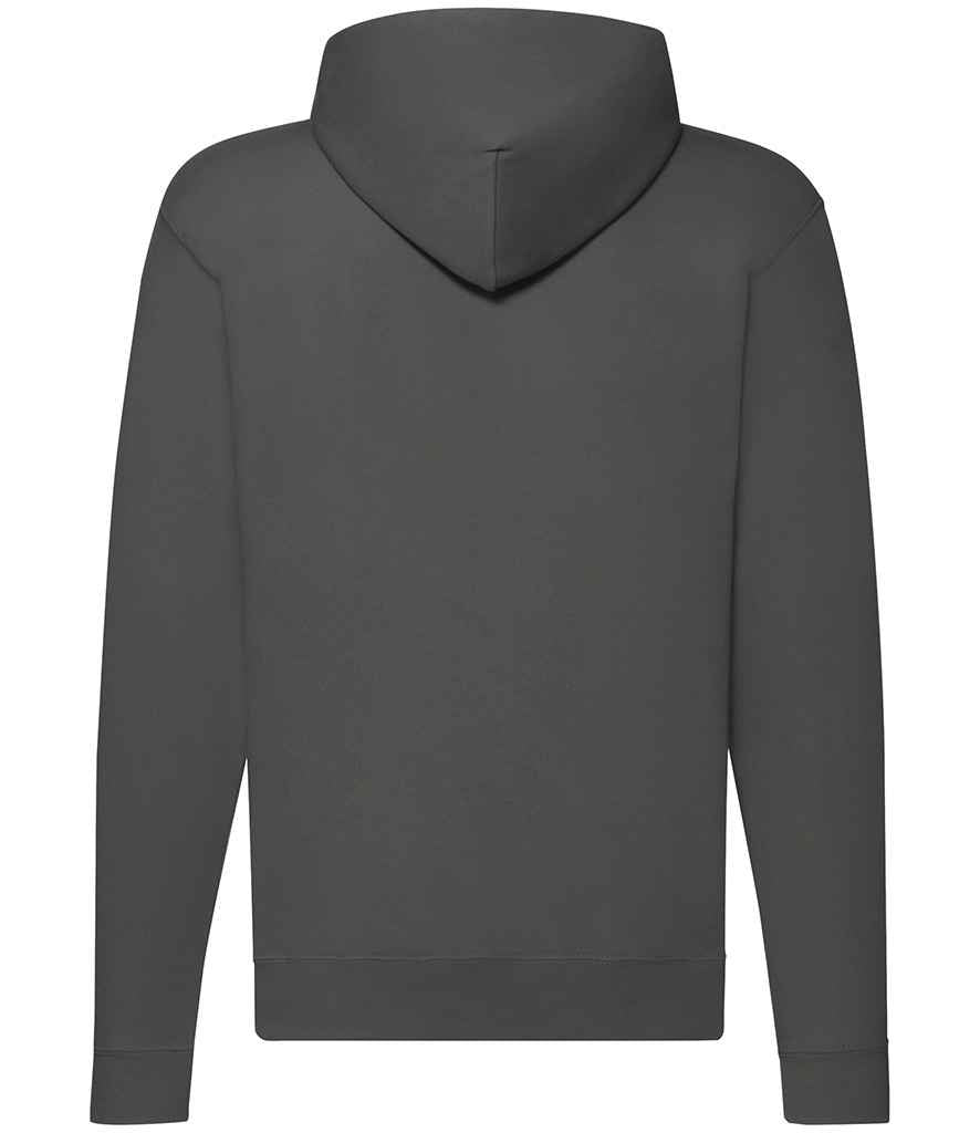 Fruit of the Loom Classic Zip Hooded Sweatshirt with Front Pockets and Adjustable Drawstring Hood