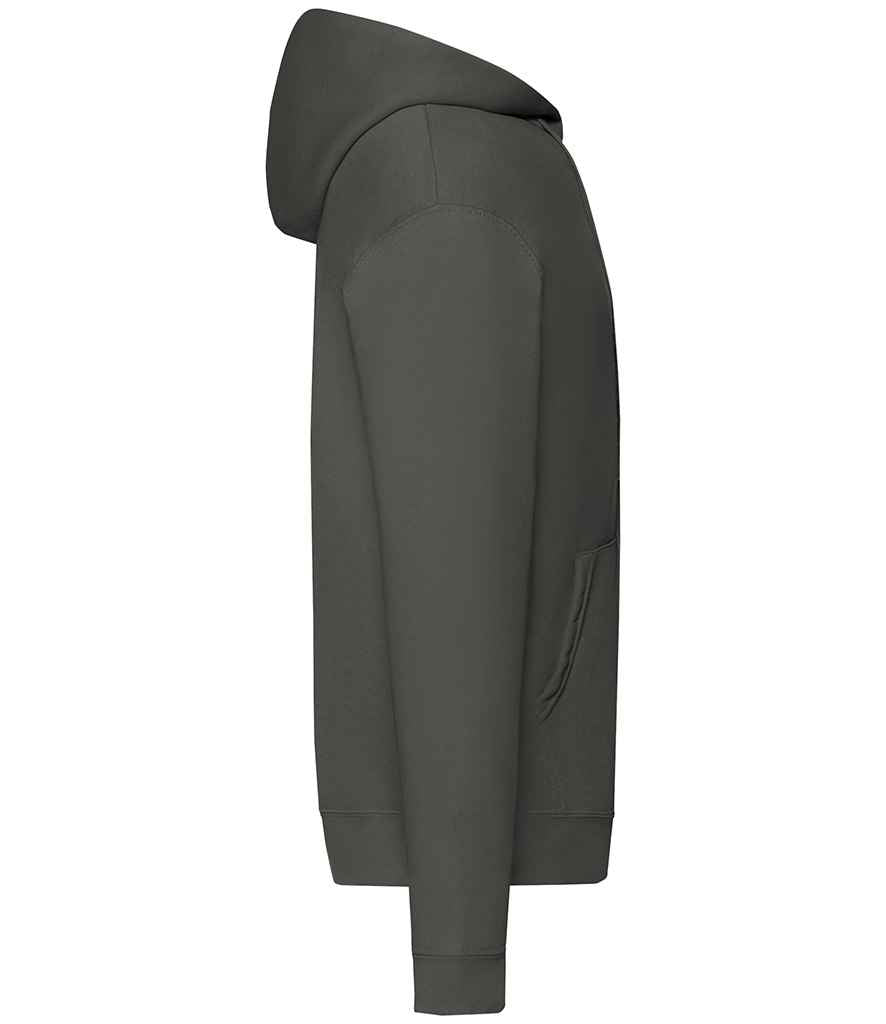 Fruit of the Loom Classic Zip Hooded Sweatshirt with Front Pockets and Adjustable Drawstring Hood